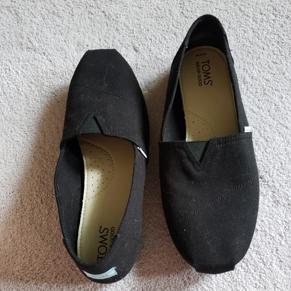 TOMS Alpargata Slip-On Women's 10 like new🆕️